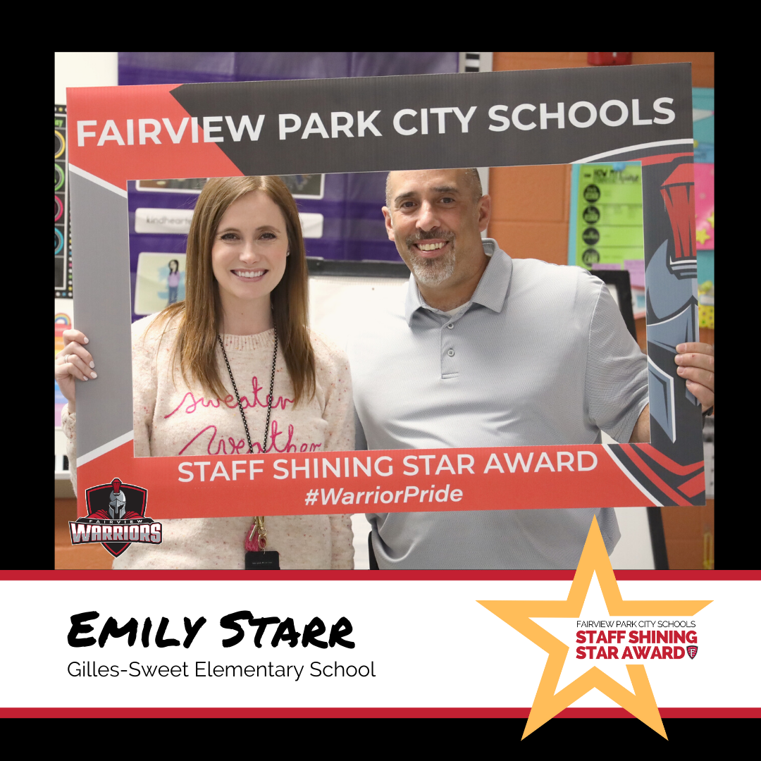  Staff Shining Star Award Winner Emily Starr